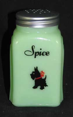 JADE JADITE JADEITE SCOTTY SPICE SHAKER S