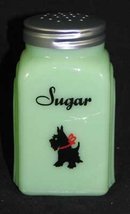 JADE JADITE JADEITE SCOTTY SUGAR SHAKER S
