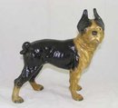 PUG DOG BANK CAST IRON