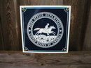 POST OFFICE PORCELAIN-COATED SHIELD SIGN C