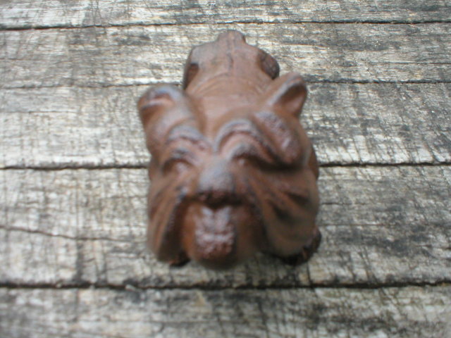 SMALL CAST IRON BULLDOG IRONWARE DECOR B