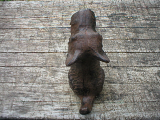 BEGGING SCOTTY DOG CAST IRON
