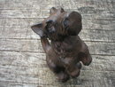 BEGGING SCOTTY DOG CAST IRON
