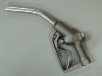 ALUMINUM GAS PUMP HANDLE FITS THREE-QUARTER INCH HOSE