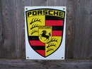 PORSCHE PORCELAIN COATED SIGN RETRO ADV SIGNS