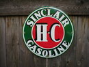 SINCLAIR HC PORCELAIN-COATED SIGN