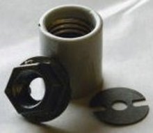 GAS PUMP PORCELAIN LIGHT SOCKET 1/2