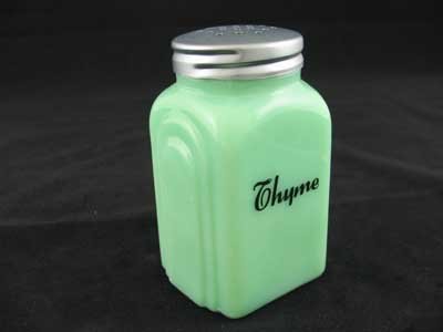 JADE JADITE JADEITE ARCH SPICE SHAKER THYME