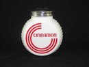 WHITE MILK GLASS ART DECO RANGE CINNAMON