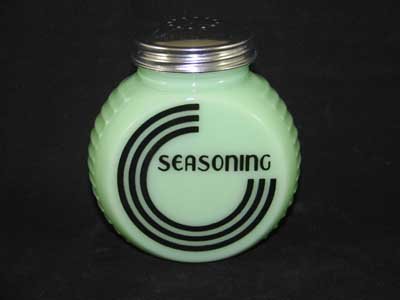 SEASONING SHAKER JADE ART DECO RANGE