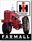 RED FARMALL 400 TRACTOR SIGN INTERNATIONAL FARM SIGNS I