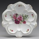 PORCELAIN OYSTER PLATE LIMOGES COLLECTOR GLASS L