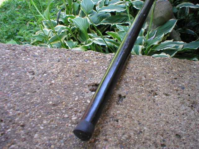 NICKLE FINISH HANDLE CANE WALKING STICK N