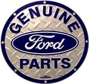 GENUINE FORD PARTS TIN SIGN RETRO METAL ADV SIGNS C