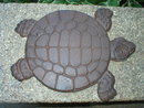 CAST IRON TURTLE STEPPING STONE HOME GARDEN DECOR