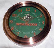 WINCHESTER RIFLES QUARTZ WALL CLOCK
