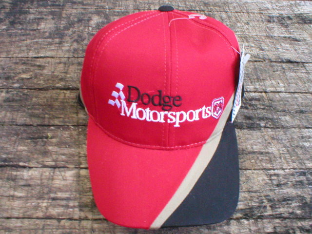 DODGE MOTORSPORTS TWILL CAP LOGO HAT