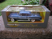 1958 AMERICAN MUSCLE 1:18 GREEN CHEVROLET IMPALA