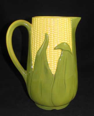 CORN KING WATER PITCHER MARKED SHAWNEE 71