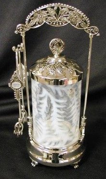 FRENCH OPALESCENT FERN PICKLE CASTOR