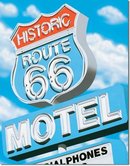 ROUTE 66 MOTEL TIN SIGN RETRO METAL ADV SIGNS I