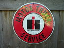 INTERNATIONAL MOTOR TRUCK SERVICE ROUND SIGN