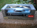 1965 1:18 DIECAST BLUE PONTIAC GTO P