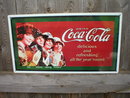 DRINK COCA-COLA TIN SIGN METAL RETRO ADV SIGNS C