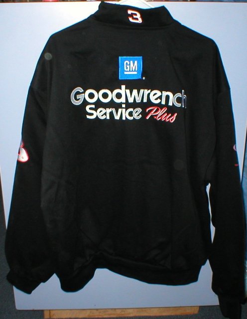 JEFF GORDON BLACK TWILL COAT JACKET XL NWT G