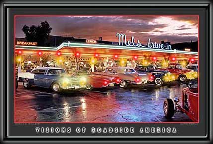 MELS DRIVE-IN LED LIGHT PICTURE M