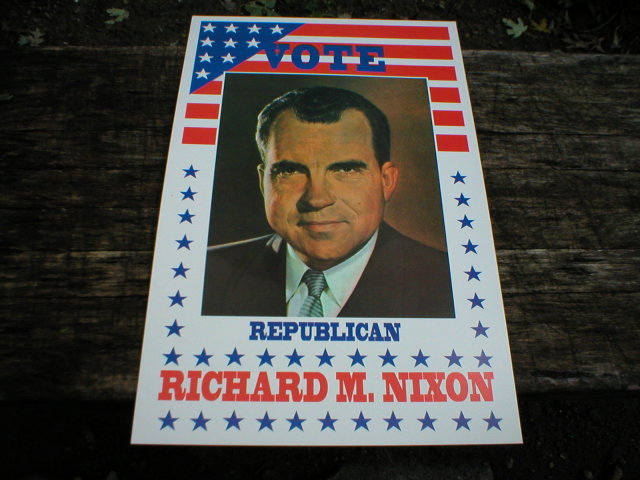 RICHARD M. NIXON POSTER PRINT ADV AD PICTURE K