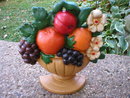 CAST IRON FRUIT DOOR STOP HOME OFFICE DECOR F