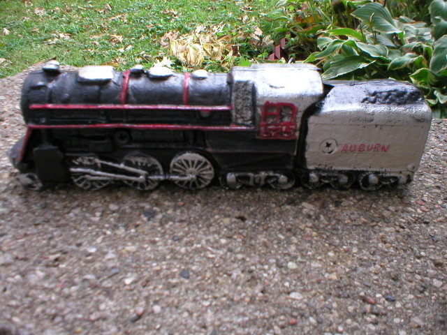 AUBURN TRAIN ENGINE CAST IRON