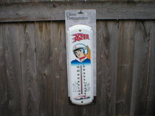 SPEED RACER THERMOMETER METAL ADV SIGNS S