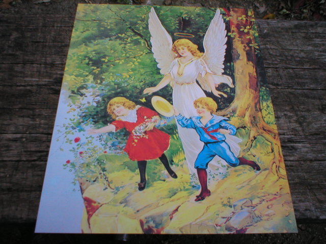 GUARDIAN ANGEL PRINT ADV AD PICTURE POSTER PHOTO G