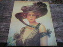 VICTORIAN LADY PRINT ADV AD PICTURE POSTER PHOTO V