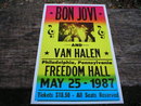 BONN JOVI CONCERT LIVE MUSIC POSTER