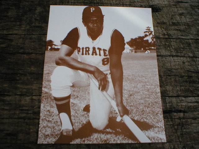 ROBERTO CLEMENTE PRINT PICTURE AD SIGN POSTER C
