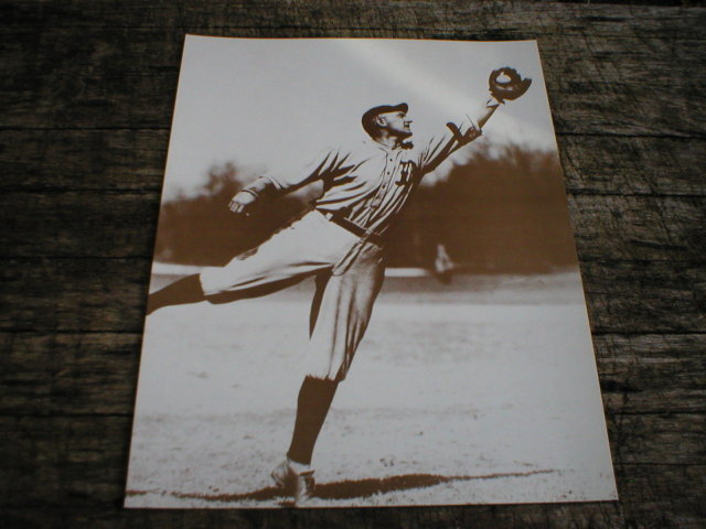 TY COBB PRINT PICTURE AD SIGN POSTER C