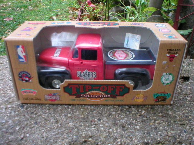 PORTLAND BLAZERS DIECAST 1956 FORD PICKUP ERTL COLLECTIBLES