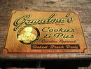 GRANDMA'S COOKIES & PIES TIN SIGN METAL RETRO ADV SIGNS M