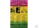 WOODSTOCK 1969 CONCERT POSTER