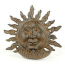 CAST IRON SUN FACE BIRD FEEDER HOME GARDEN DECOR M