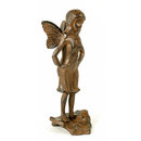 CAST IRON OBSERVING FAIRY IRONWARE DECOR B