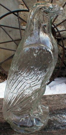 CLEAR EAGLE GAS PUMP GLOBE E