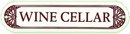 WINE CELLAR SIGN METAL ADV RETRO SIGNS G