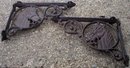 HORSE SHELF BRACKETS CAST IRON DECOR H