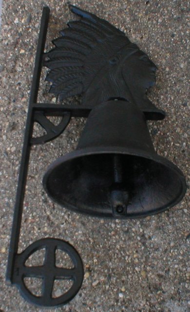 INDIAN BELL CAST IRON IRONWARE HOME DECOR