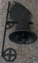 INDIAN BELL CAST IRON IRONWARE HOME DECOR