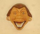 GIRL BOTTLE OPENER FOUR-EYED CAST IRON A